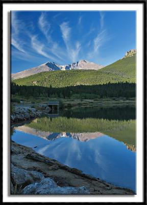 Mt. Meeker Over Lily Lake