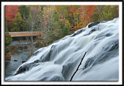 Alongside Bond Falls