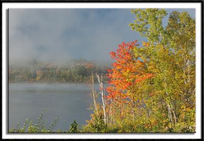 Fog Over Portage Lake