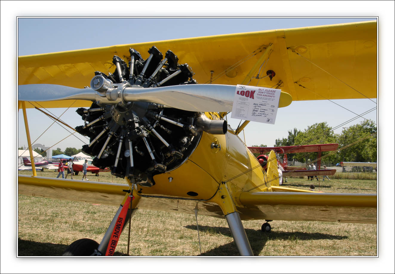 Steerman Biplane-01