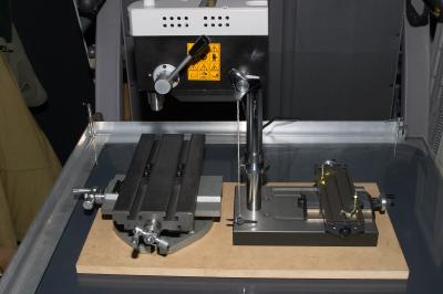Drill press with Enco cross slide