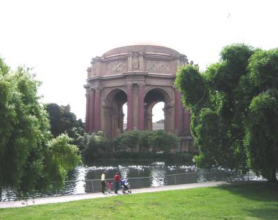 the Palace of Fine Arts