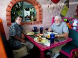 Lunch at the Cancun restaurant