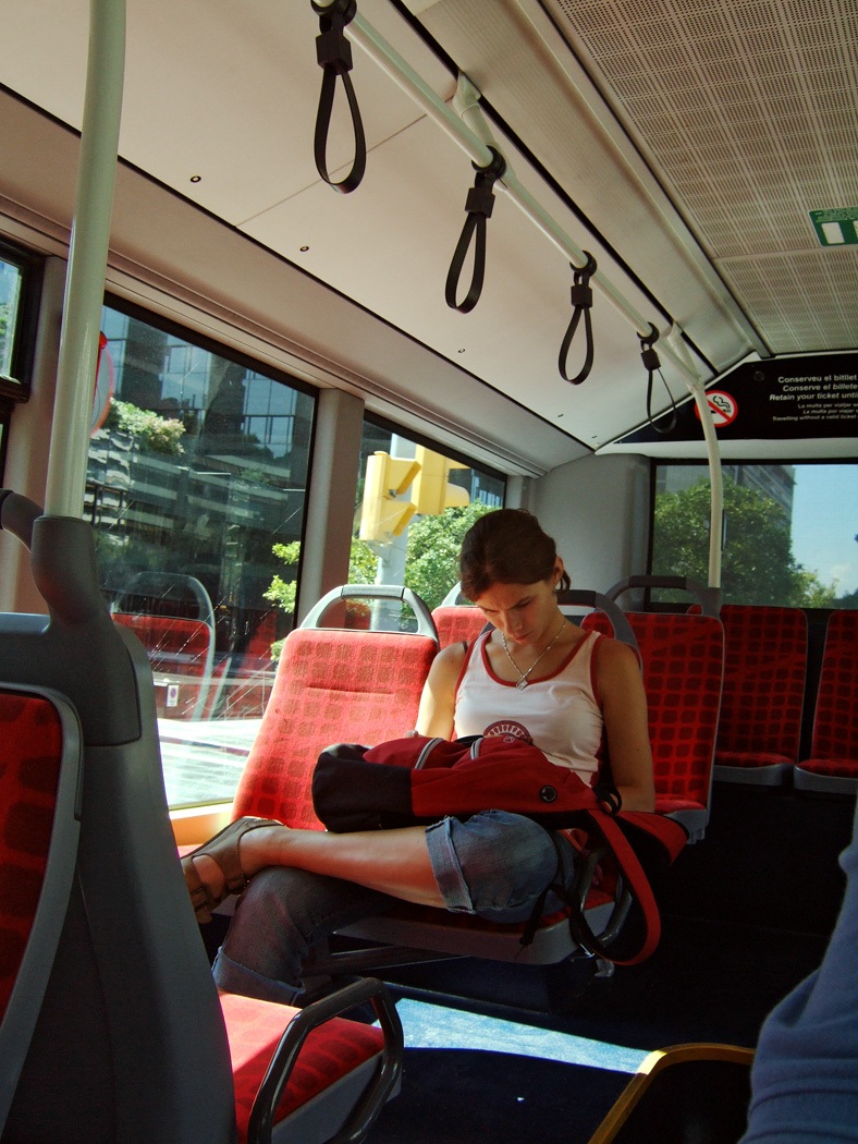 Tram Baix passenger