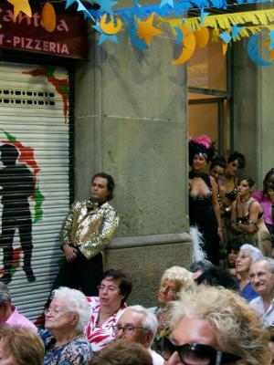 Gracia Fiesta Mayor - Striptease show