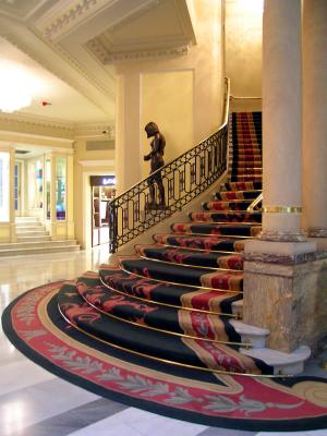 Camino de las habitaciones en el Palace Hotel