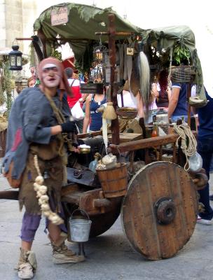 El carro del Buhonero - Matasanus Ambulantis