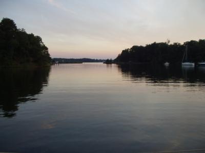 Dusk on Crab Creek, off the South River