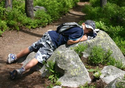 Tired Hiker