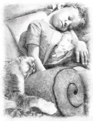 Sleeping in Back Seat