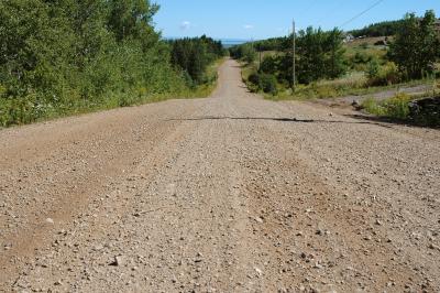 Road to Our House at Gaspereau