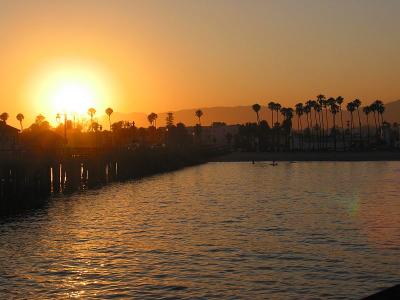 Sunset Over Santa Barbara
