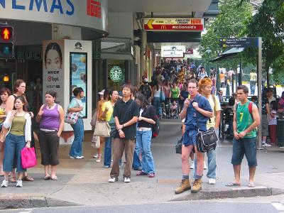 Brisbane Street Scene