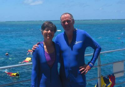 Suiting Up to Snorkel