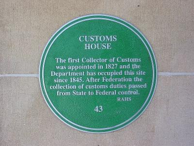 Customs House Info