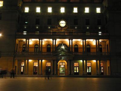 Customs House at Night