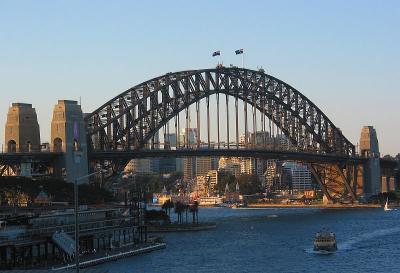 Harbour Bridge from Cafe Sydney