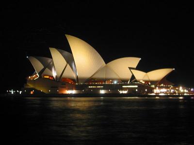 Opera House at Night