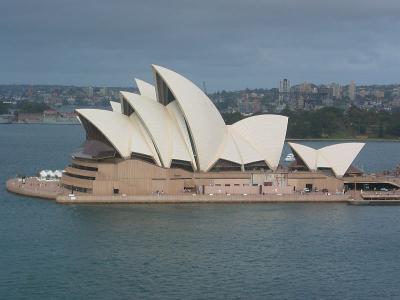 The Opera House from Harbour Bridge 2