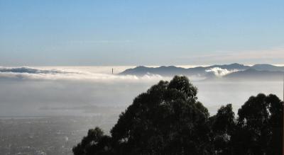 Zooming in on Golden Gate Bridge