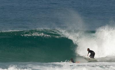 Surfing Cape Woolamai
