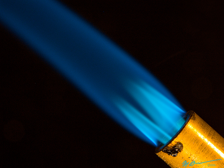 Blue Flame by Marc Baumser