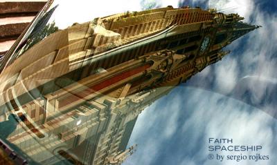 faith spaceship by sergio rojkes