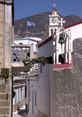 Three Crosses, Olympos, Karpathos, Greece by Rudi