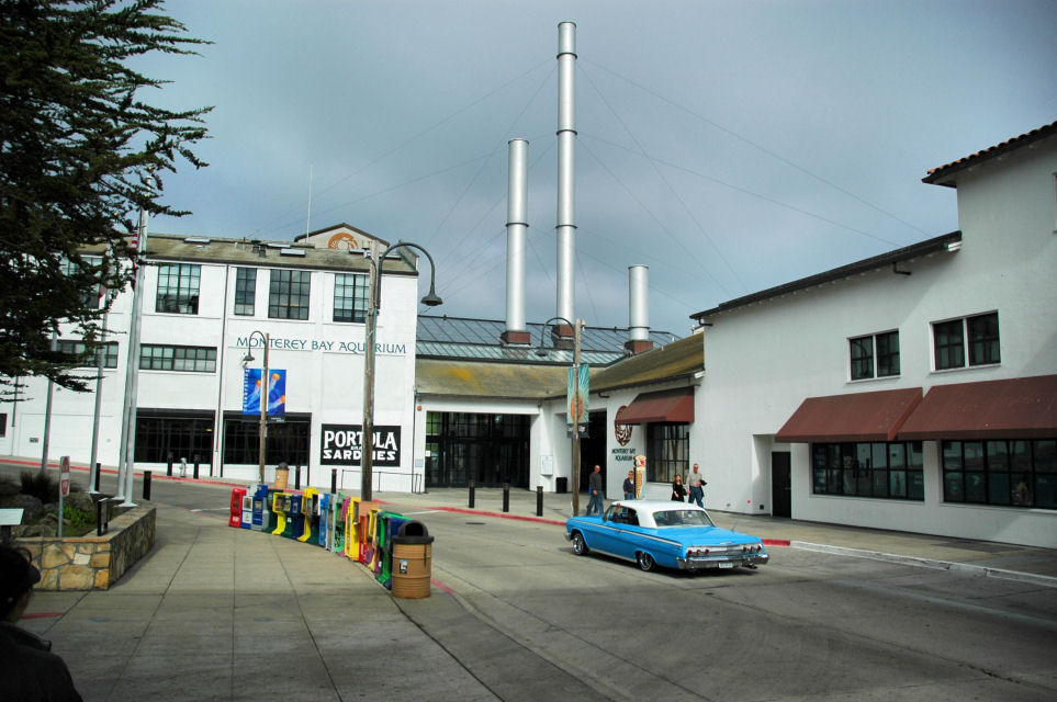 Exterior of the Monterey Bay Aquarium