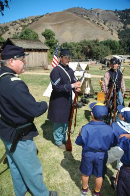 Weapons of the Civil War demonstration
