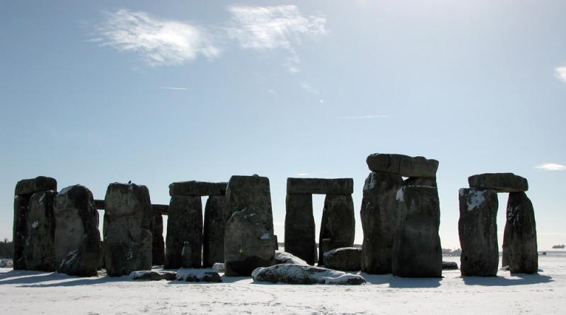 Stonehenge in Winter