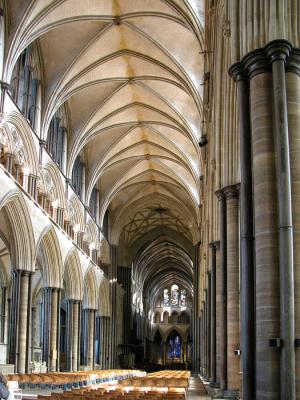 Interior Salisbury Cathedral U.k