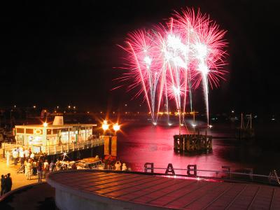 Cardiff Bay firework night U.k