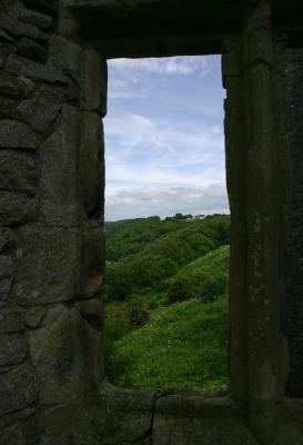 Through the castle window