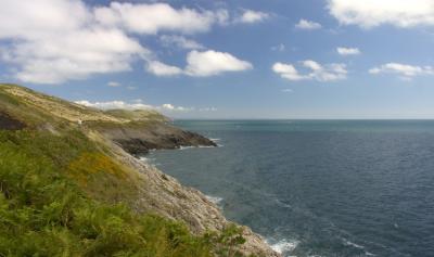 Gower heritage coastal walk.Wales u.k