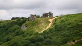 Pennard castle at Three cliffs bay. Wales