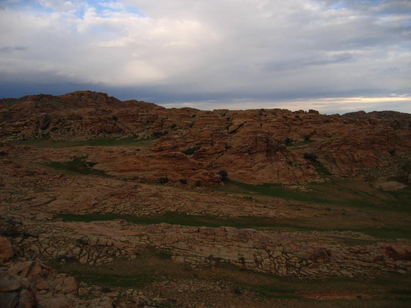 The varying, rocky granite