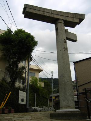 One-legged torii of Sannō-jinja
