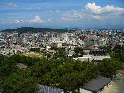 City scenery from the donjon