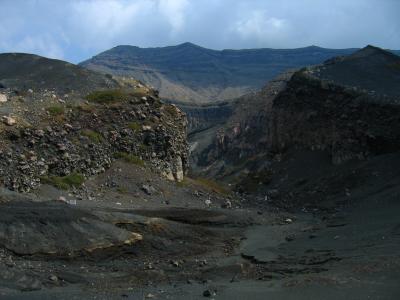 Volcanic terrain in Sunasenri-ga-hama