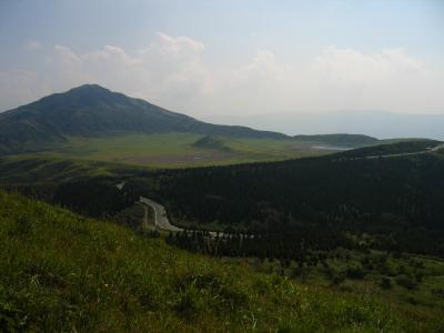 Kusasenri from the mountainside