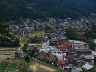 Closer overview of central Ogimachi