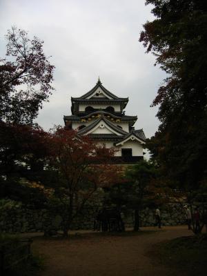 Hikone-jō from Nishino-maru