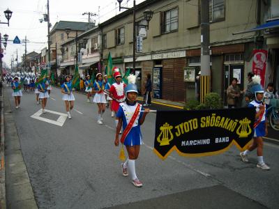 Elementary school marching band