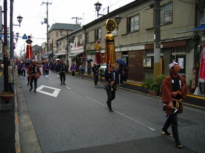 Towards the end of the parade