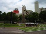 School children at the hypocenter