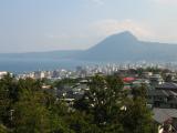 Central Beppu from above