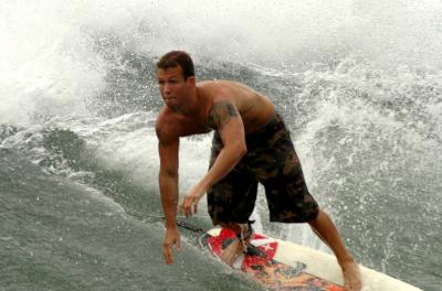San Celemente Beach surfer 05