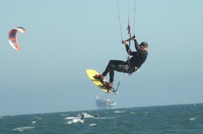 Kite surf, jump 11