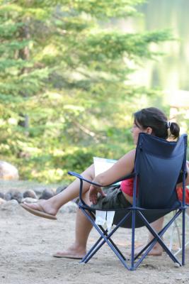 Le camp / Fête à Dan au camping de Mont Tremblant 2005